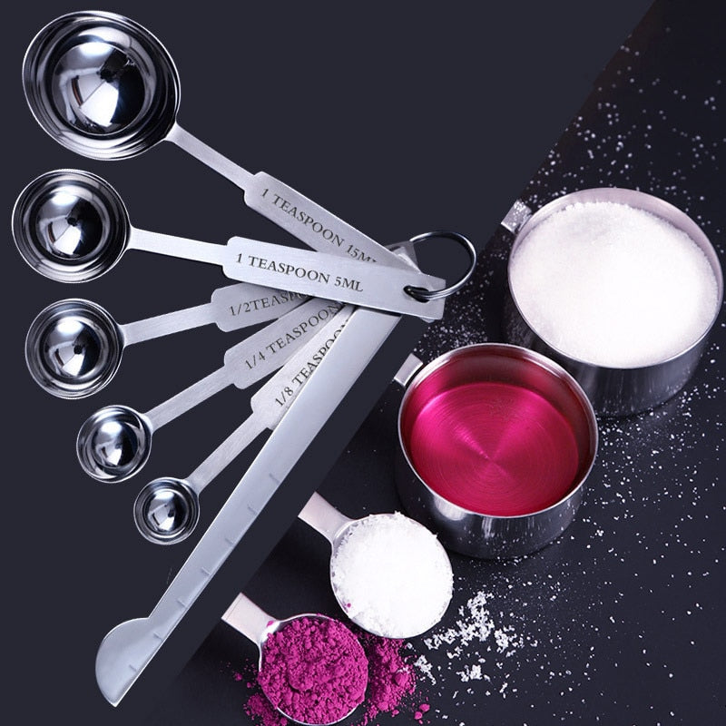 Kit Medidor de Cozinha Xicaras e Colheres