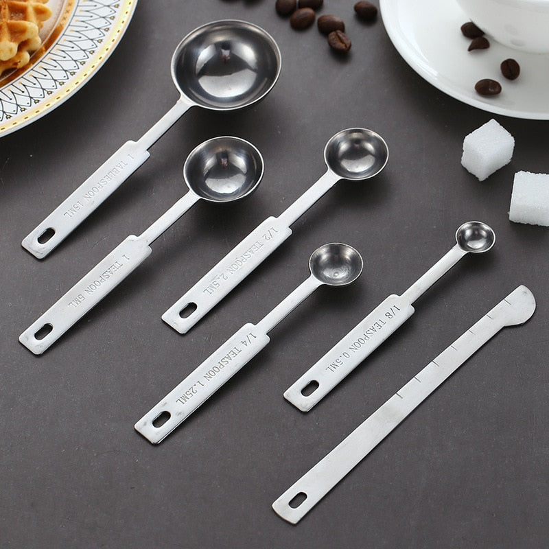 Kit Medidor de Cozinha Xicaras e Colheres