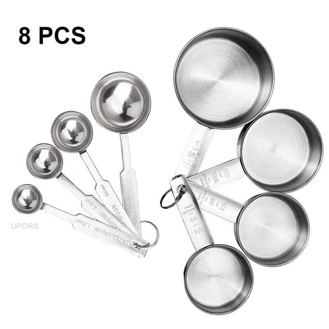 Kit Medidor de Cozinha Xicaras e Colheres