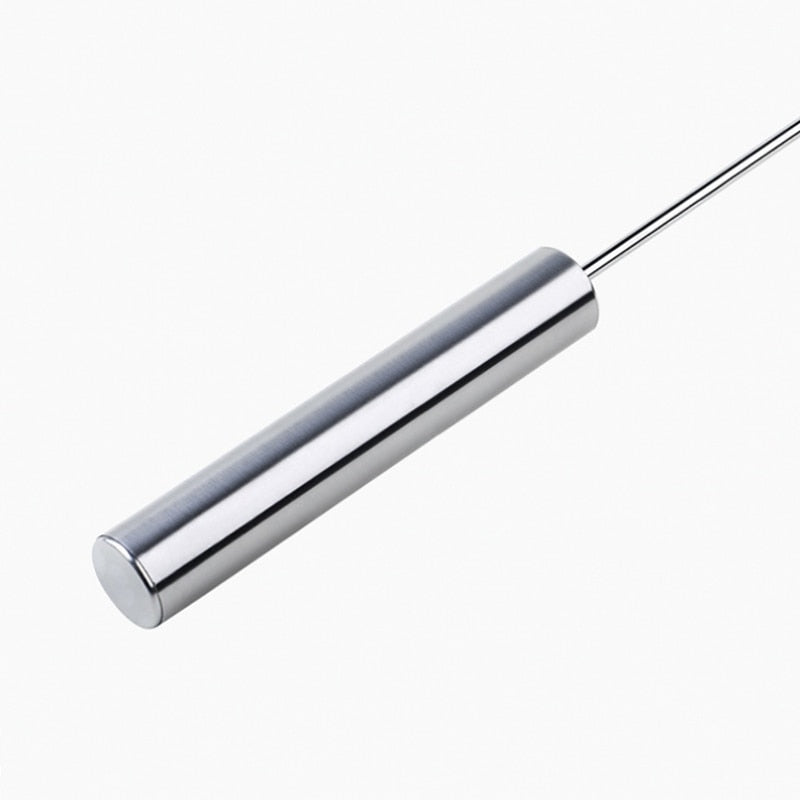 Fuê / Batedor Semi Automático em Aço Inoxidável