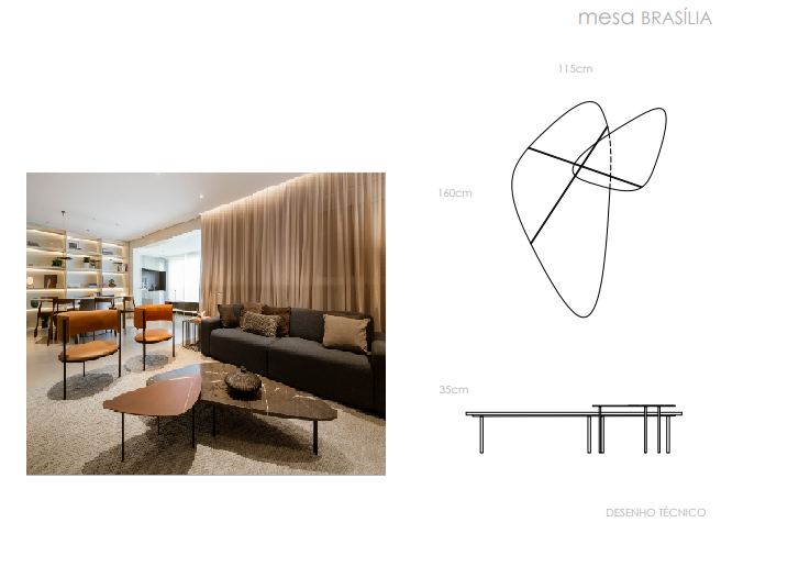 mesa Brasília