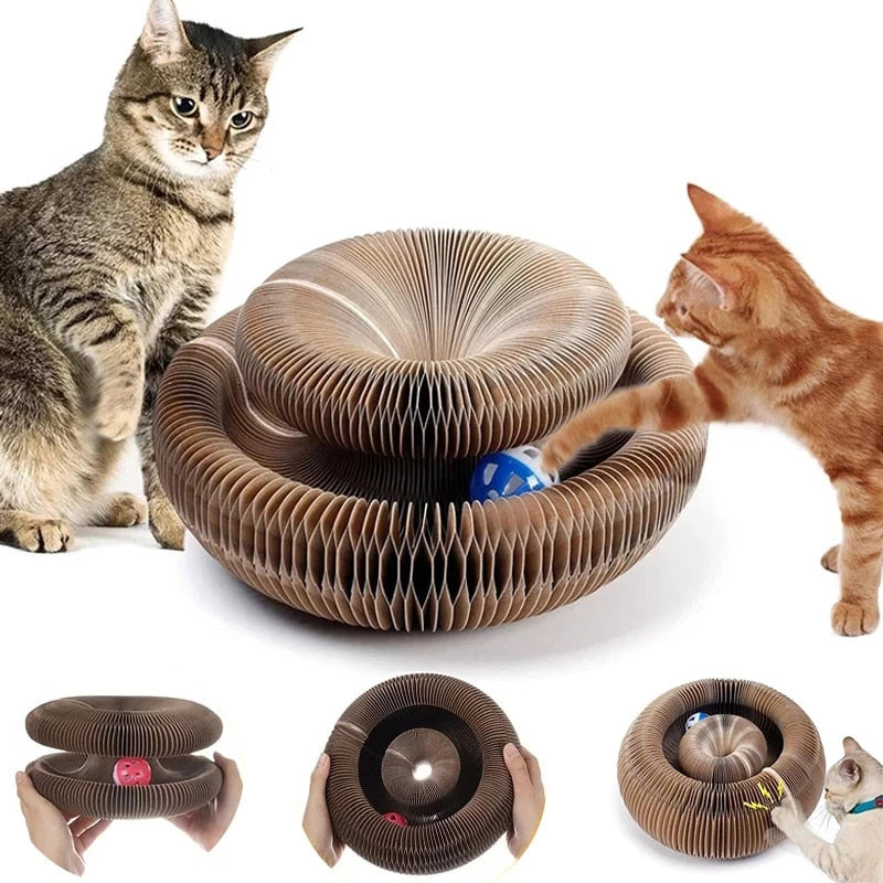 Brinquedo Interativo Arranhador para Gatos