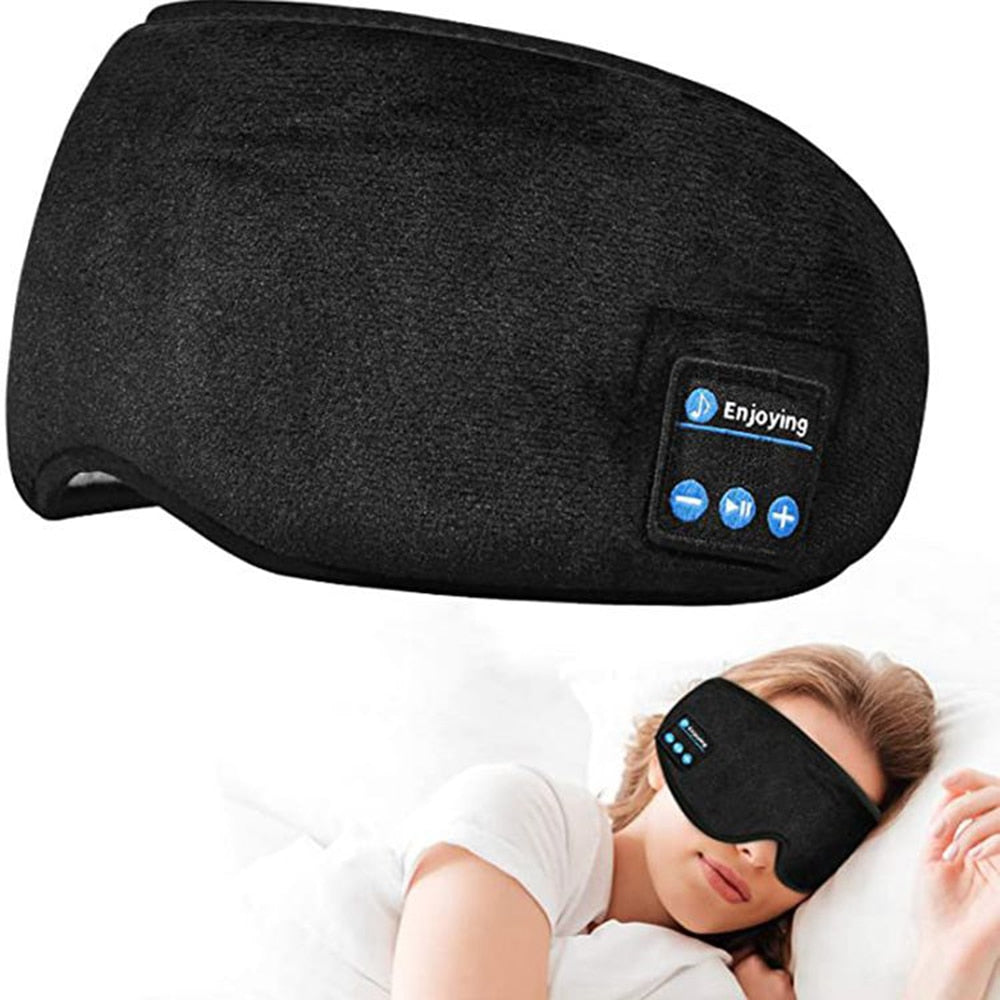 Máscara para os Olhos com Fone de Ouvido Bluetooth