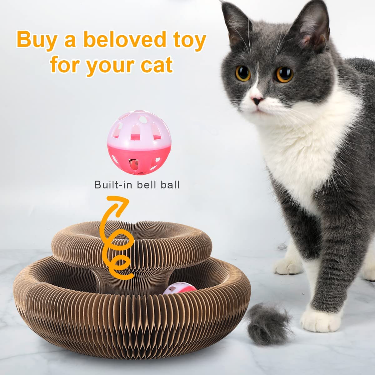 Brinquedo Interativo Arranhador para Gatos