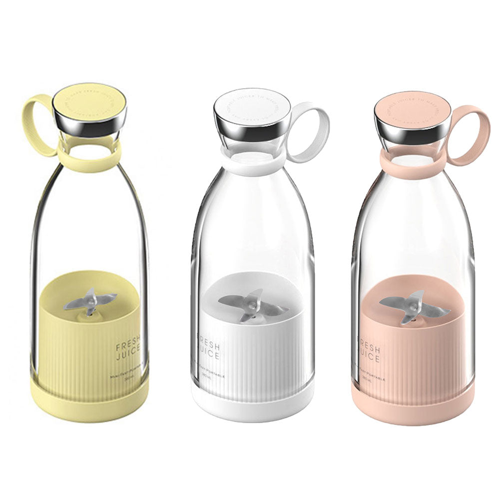 Mini Mixers Juicer - Liquidificador Portátil Recarregável USB - Copo 380ml