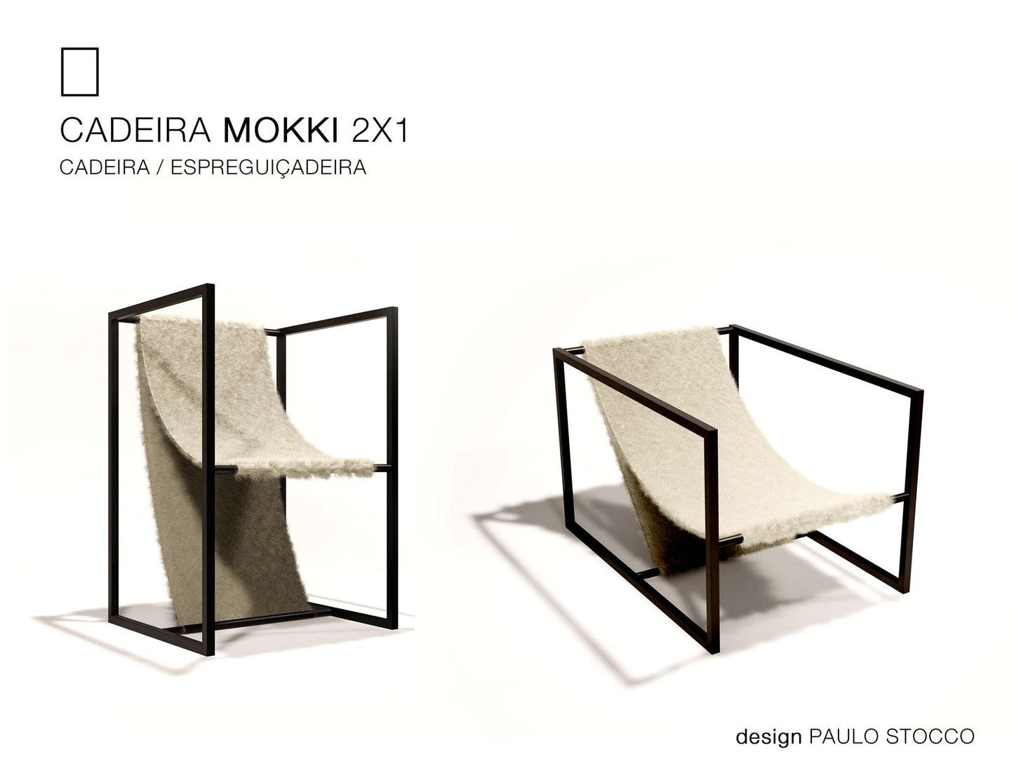 Cadeira Mokki 2x1