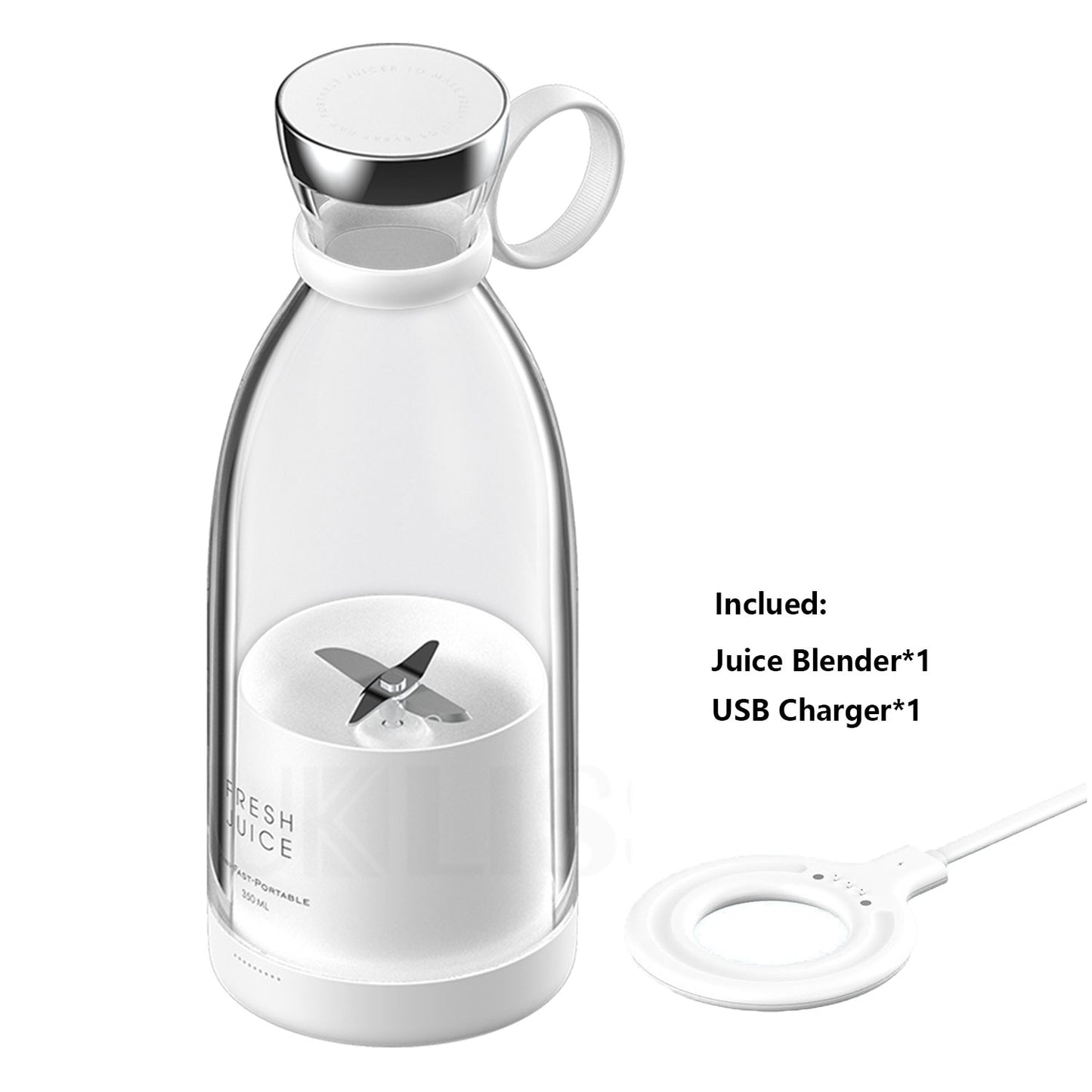 Mini Mixers Juicer - Liquidificador Portátil Recarregável USB - Copo 380ml